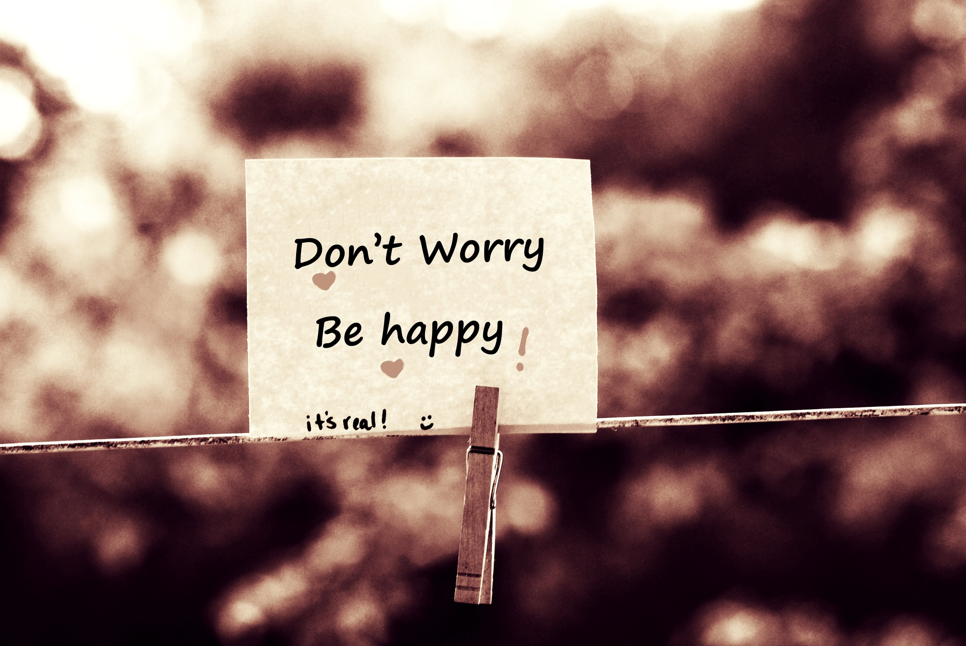 Be happy you be sad
